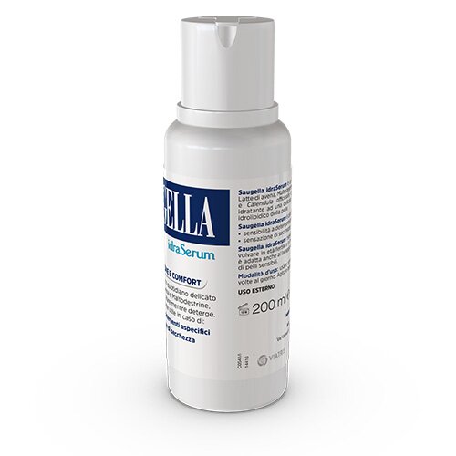 Saugella Idraserum Detergente Intimo Emolliente Idratante 200 ml