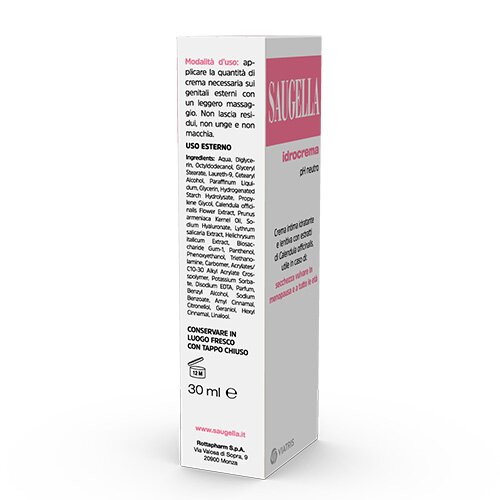 Saugella Idrocrema Secchezza Intima e Bruciore 30ml