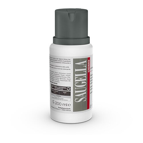 Saugella Uomo Detergente Intima 200 ml