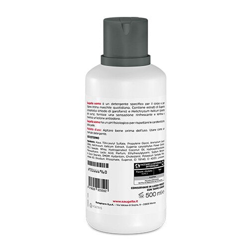 Saugella Uomo Detergente Intimo PROMO 500 ml
