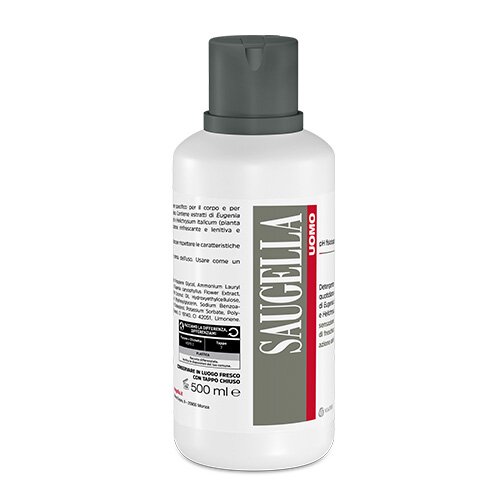 Saugella Uomo Detergente Intimo PROMO 500 ml