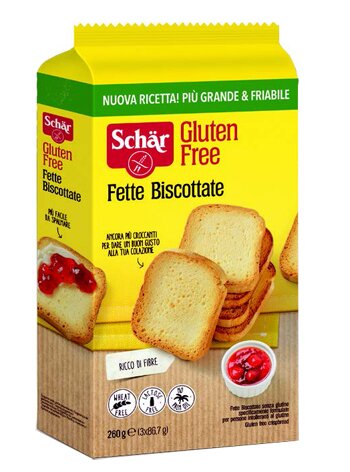 Schar fette biscottate senza glutine 260 g