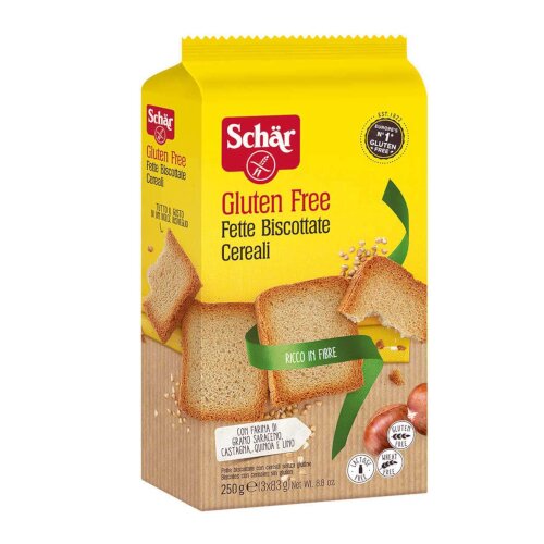 Schar Fette Biscottate ai Cereali Senza Glutine 260 g