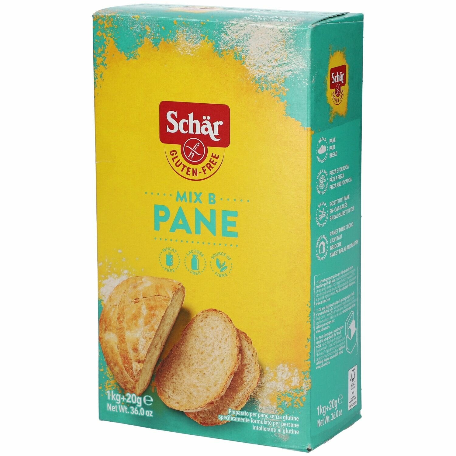 Schar mix b preparato pane 1 kg
