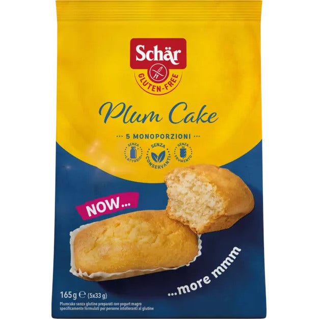 Schar plum cake 165g