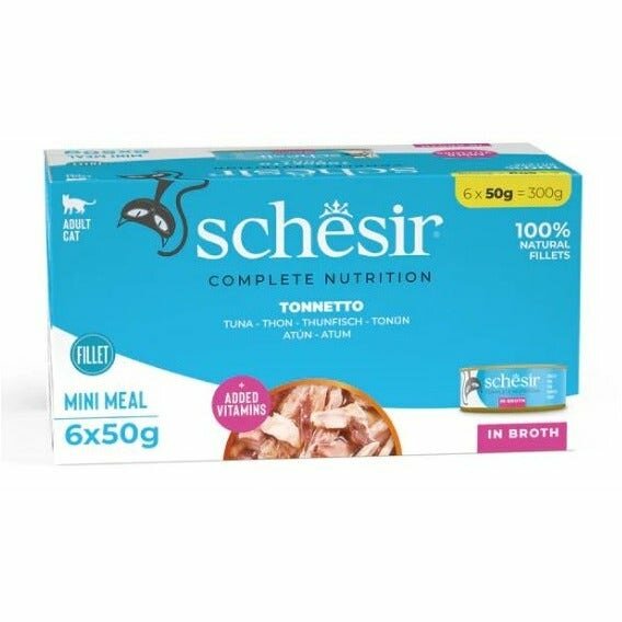 Schesir tonnetto al naturale multipack 6x50 g