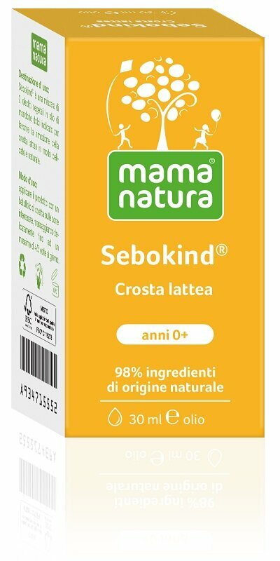 Schwabe Mama Natura Sebokind Olio Crosta Lattea Per Bambini 30 ml