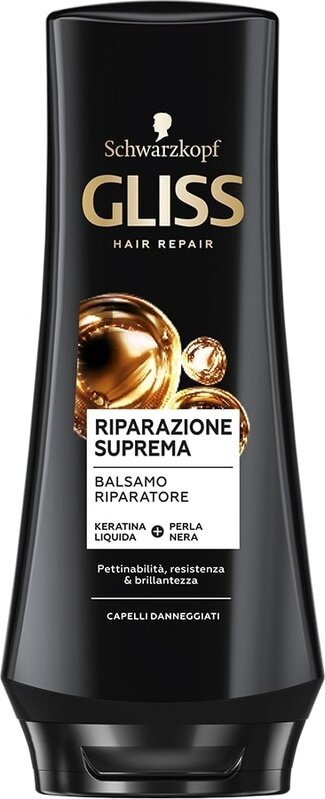 Schwarzkopf gliss balsamo riparazione suprema 200 ml
