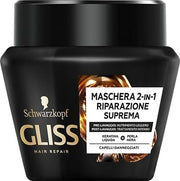 Schwarzkopf gliss maschera riparazione suprema 300 ml