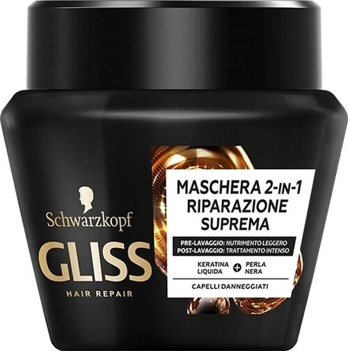 Schwarzkopf gliss maschera riparazione suprema 300 ml