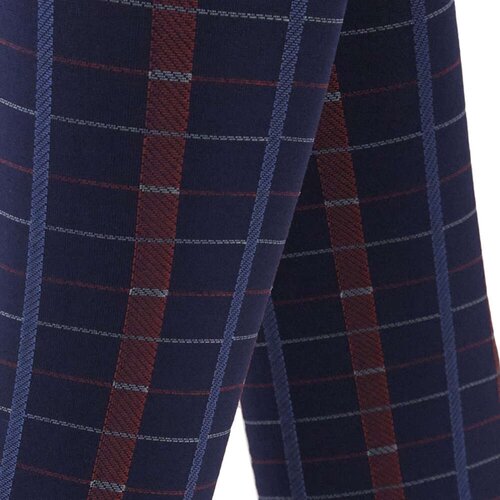 Scottish knee-high 100 unisex gambaletto fantasia blu navy xl