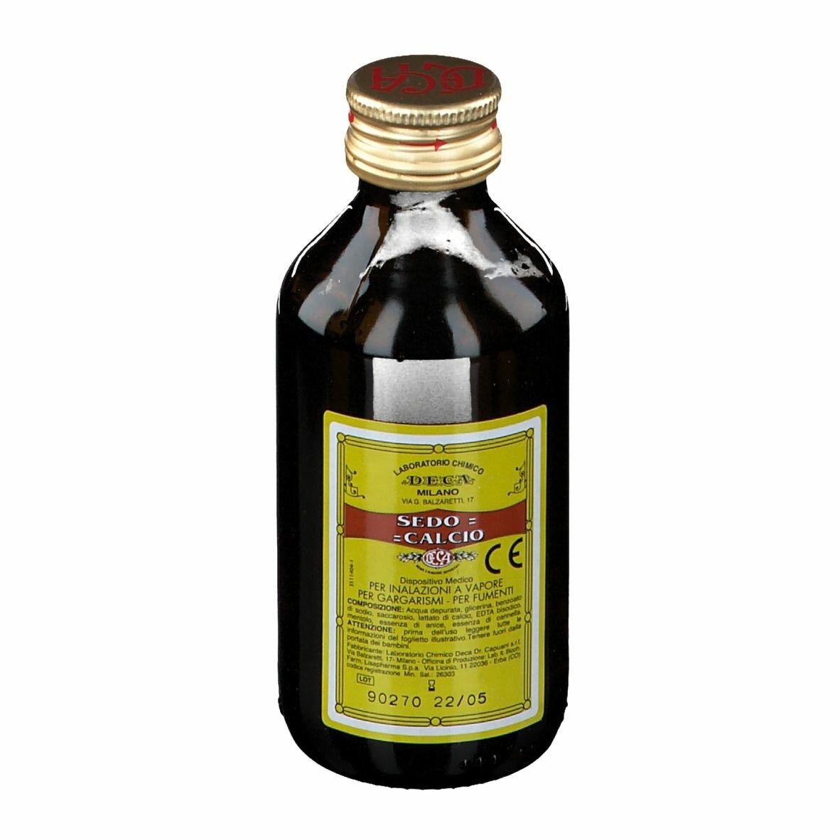 Sedo Calcio Soluzione Glicerolo-Saccarata per Cavo Orale 100 ml