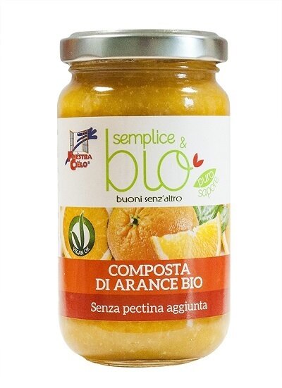 Semplice&bio composta di arance senza pectina 220 g