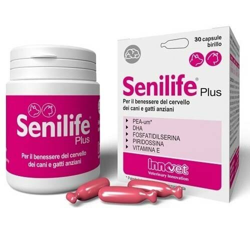 Senilife Plus Benessere Cerebrale di Cani e Gatti 30 Capsule