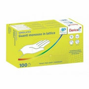 Sensilatex guanti in lattice monouso taglia l 100 pezzi
