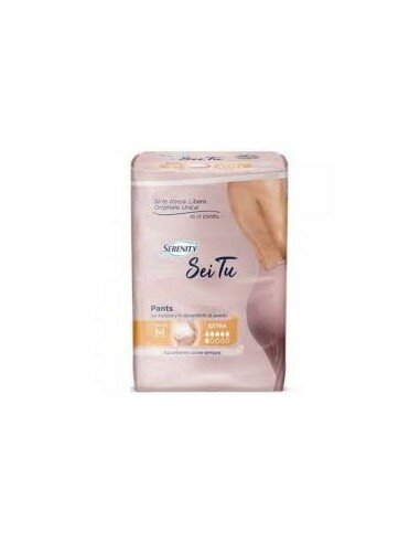 Serenity pants pannolone a mutandina advance seitu extra taglia medium 10 pezzi