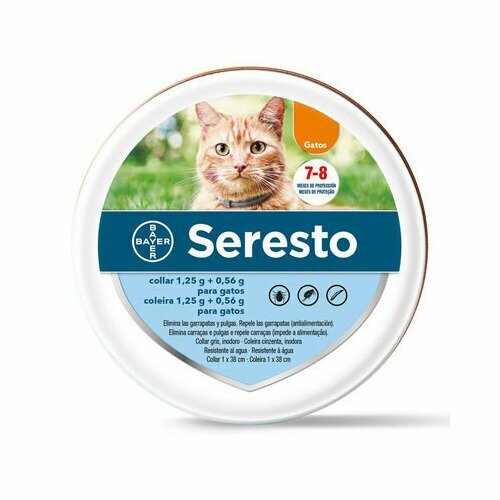 Seresto collare antiparassitario 12,5 g (38 cm) per gatti