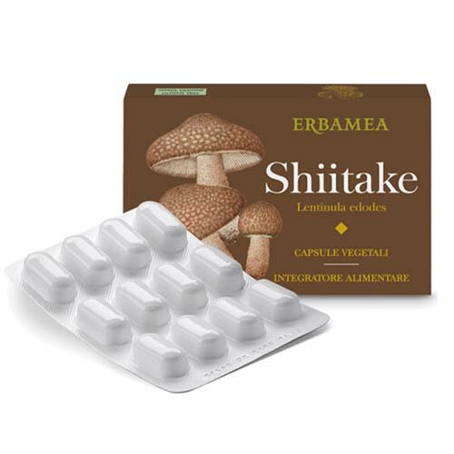 Shiitake Coadiuvante Difese Immunitarie 24 Capsule Vegetali