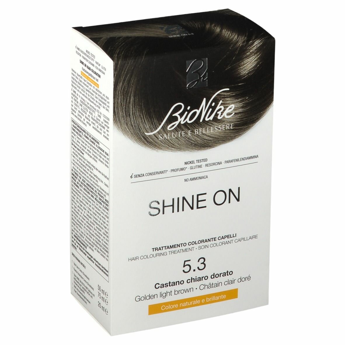 Shine on castano chiaro dorato