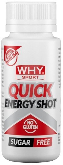 Shot quick energy 60g marchio whysport