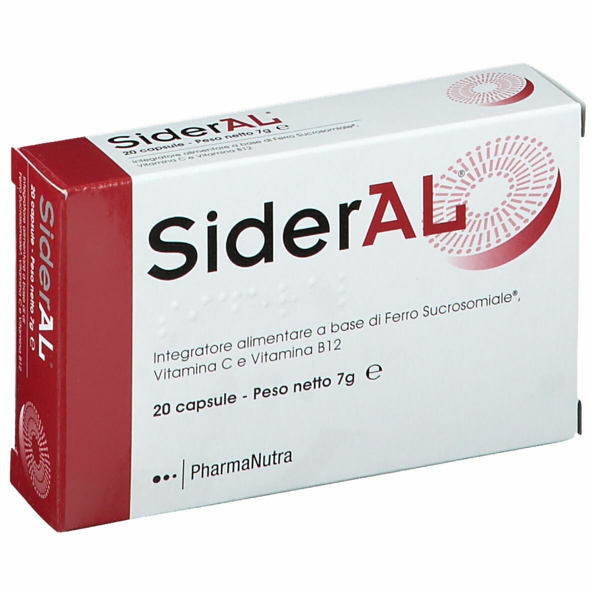 SiderAL Integratore Ferro e Vitamine 20 capsule