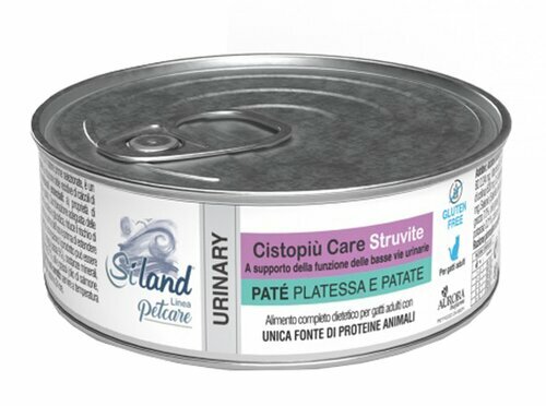 Siland cistopiu' care adult struvite platessa e patate per gatti 85g
