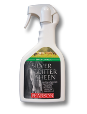 Silver glittersheen luc bril