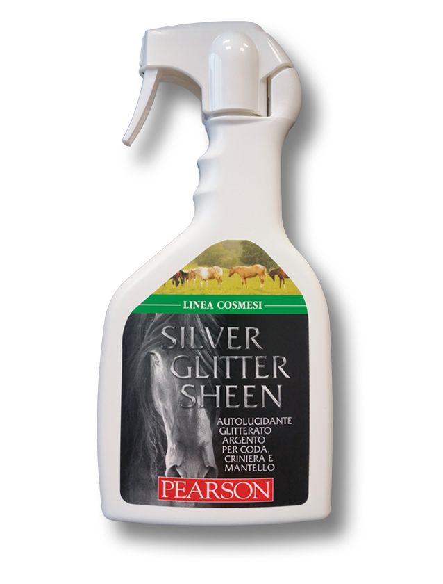 Silver glittersheen luc bril