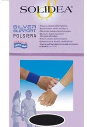 Silver support wrist polsiera blu oceano l