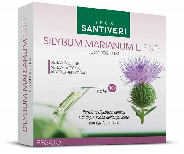 Silybum marianum l esp 10 fiale da 10 ml