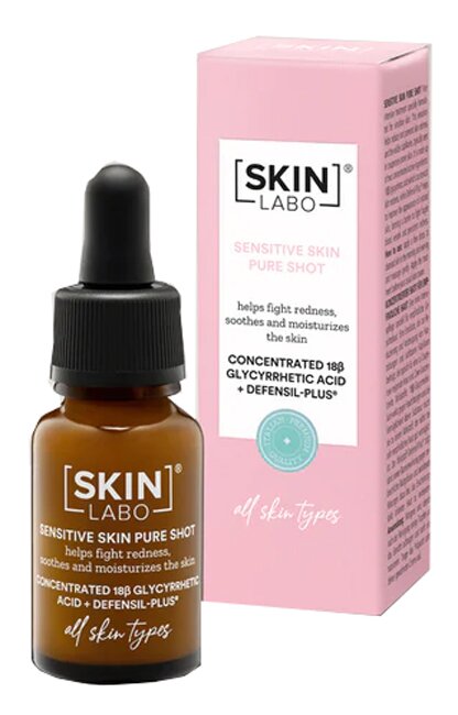 Skinlabo concentrated shot sensitive skin shot concentrato pelli sensibili 15 ml