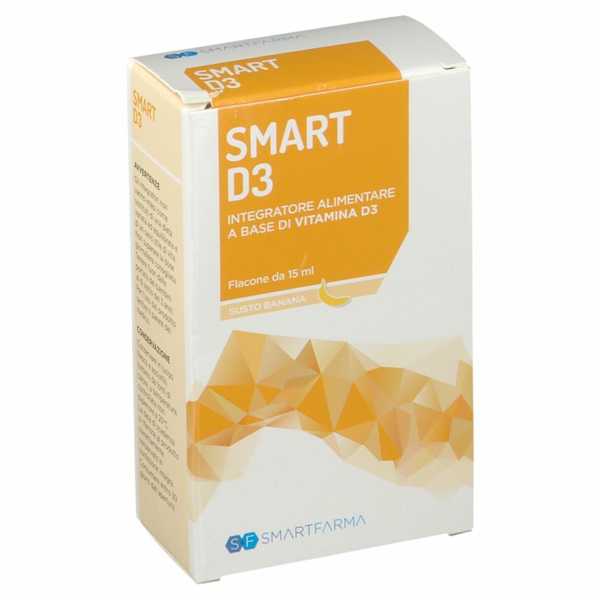Smart d3 gocce 15 ml gusto banana