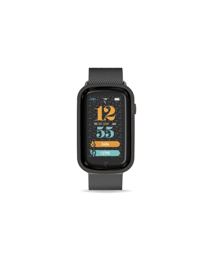 Smartwatch steps maglia black