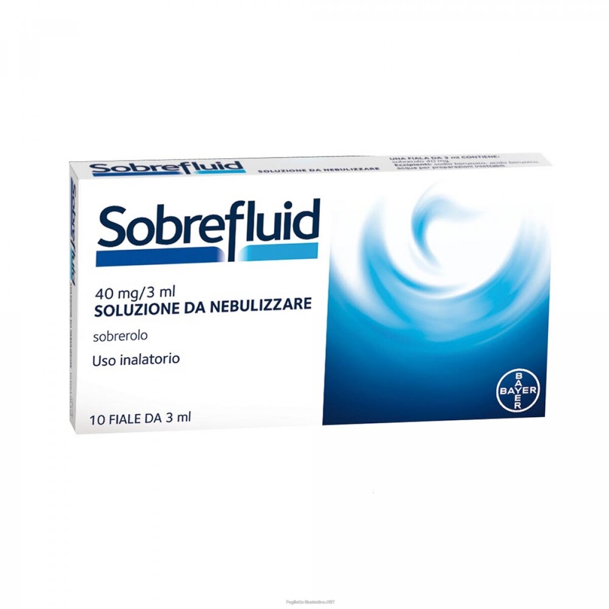 Sobrepin aerosol 10fl 40mg 3ml
