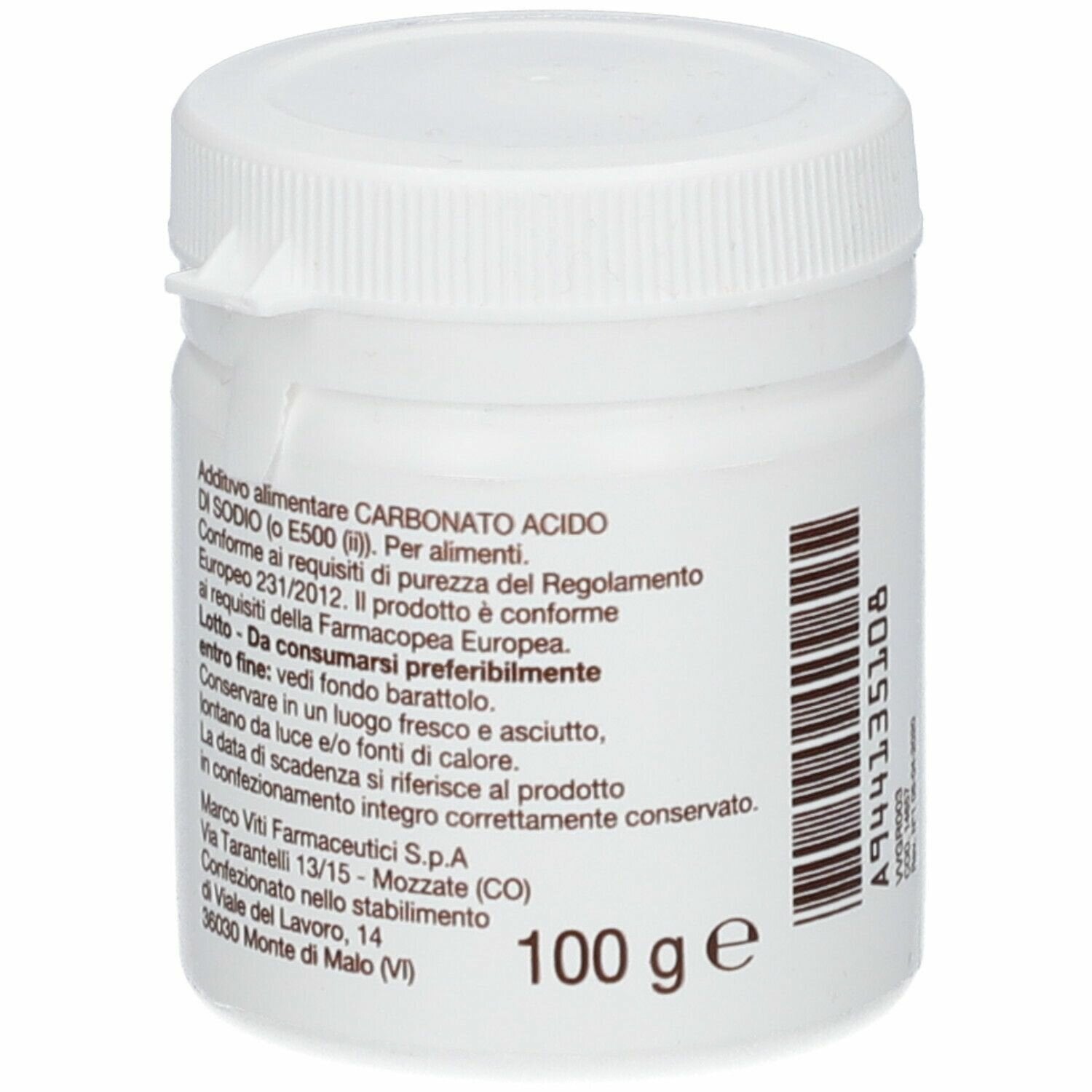 Sodio bicarbonato viti 100g