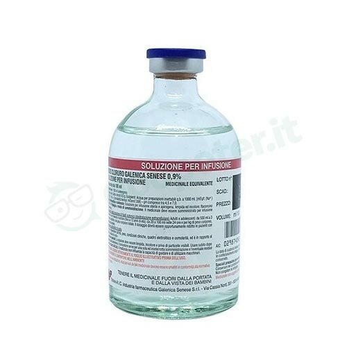 Sodio Cloruro Galenica Senese 0,9% Soluzione per Infusione 100 ml