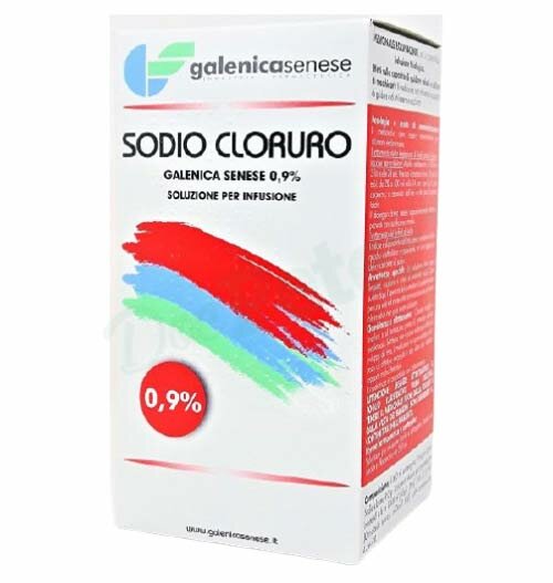Sodio Cloruro Galenica Senese 0,9% Soluzione per Infusione 250 ml