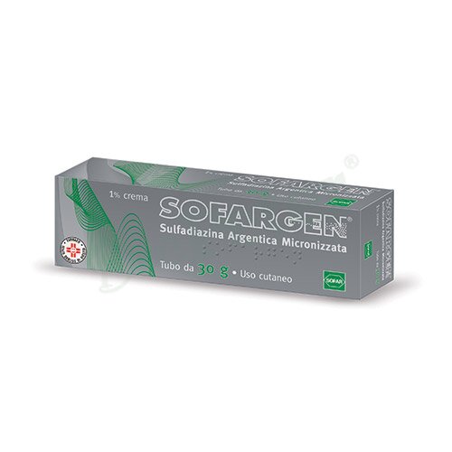 Sofargen Crema Antibatterica per Ustioni 30 g 1%