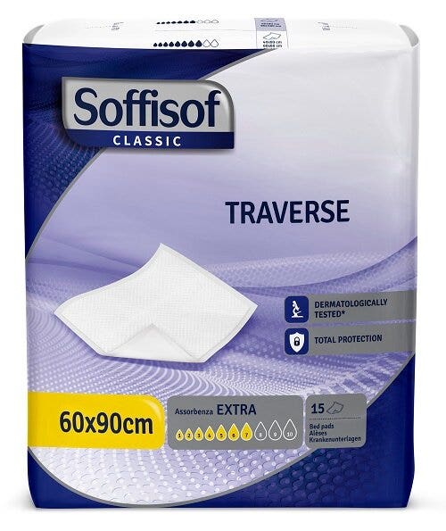 Soffisof classic extra traverse assorbenti 60x90cm 15 pezzi