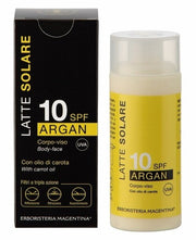Solare argan 10spf 125 ml latte