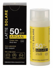 Solare argan 50+ 125 ml latte