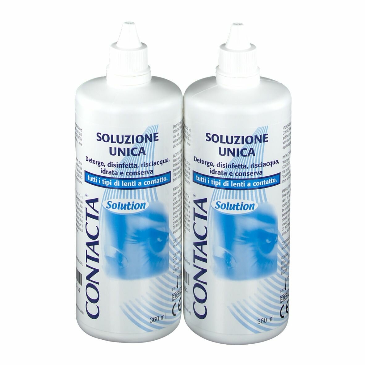 Contacta Soluzione Unica per Lenti a Contatto 2x360ml