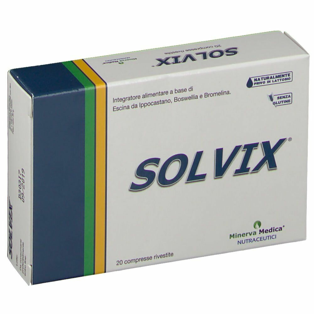 Solvix per il drenaggio dei liquidi 20 compresse