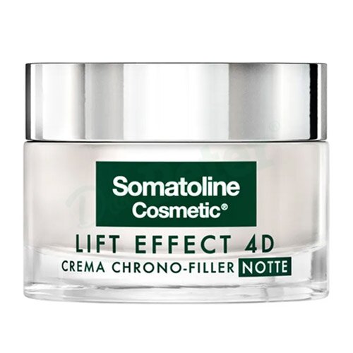 Somatoline Cosmetic Lift Effect 4D Crema Chrono Filler Notte Antirughe 50 ml