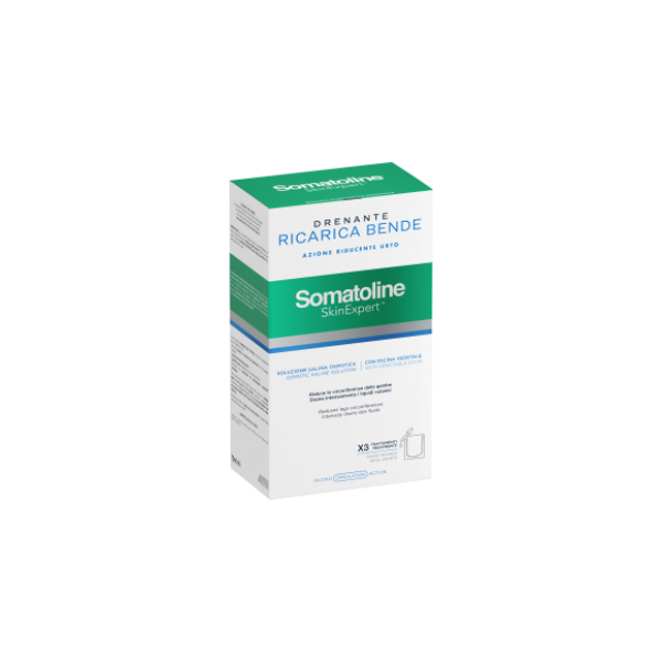 Somatoline skin expert bende snellenti drenanti kit ricarica