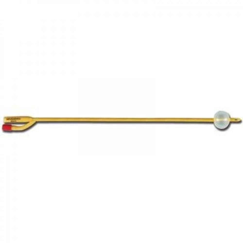 Sonda foley uretrale in silicone a 2 vie 5/15 ml ch 18