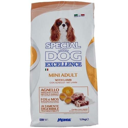 Special dog excellence cibo secco agnello per cani adulti taglia mini 1,5kg