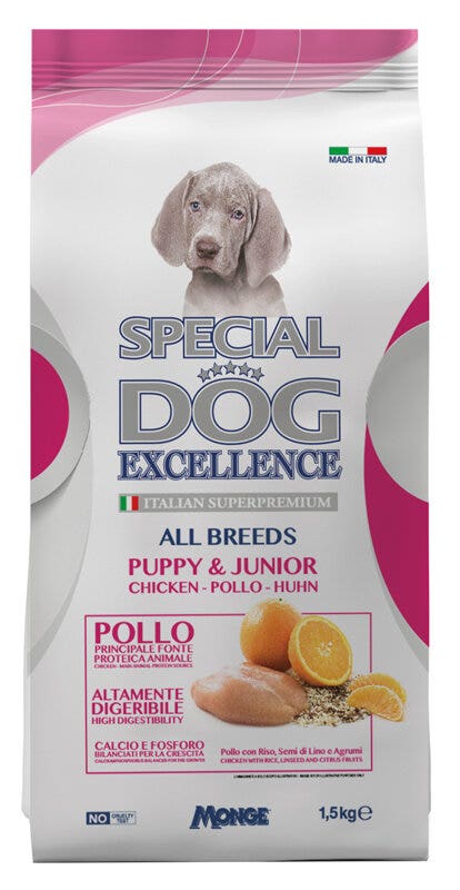 Special dog excellence cibo secco per cuccioli 1,5kg
