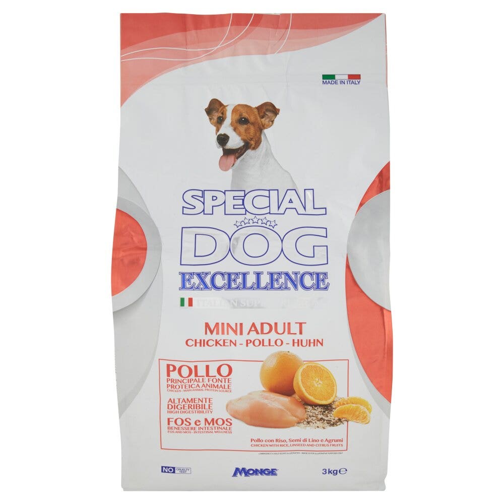 Special dog excellence cibo secco pollo per cani adulti taglia mini 3kg