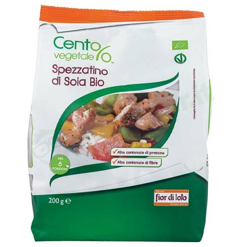 Spezzatino di soia bio